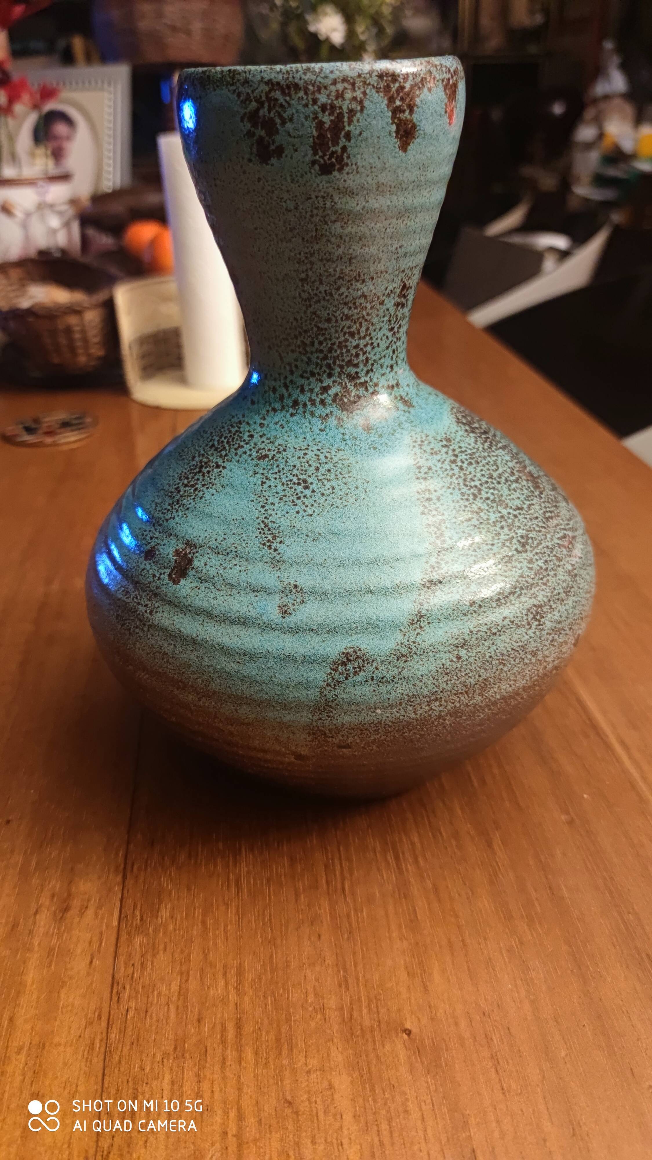 Vase en céramique Accolay vers 1950/60