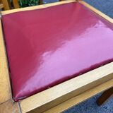 Lot of 4 vintage art deco chairs 1950 mid-century furniture damaged by rené gabriel