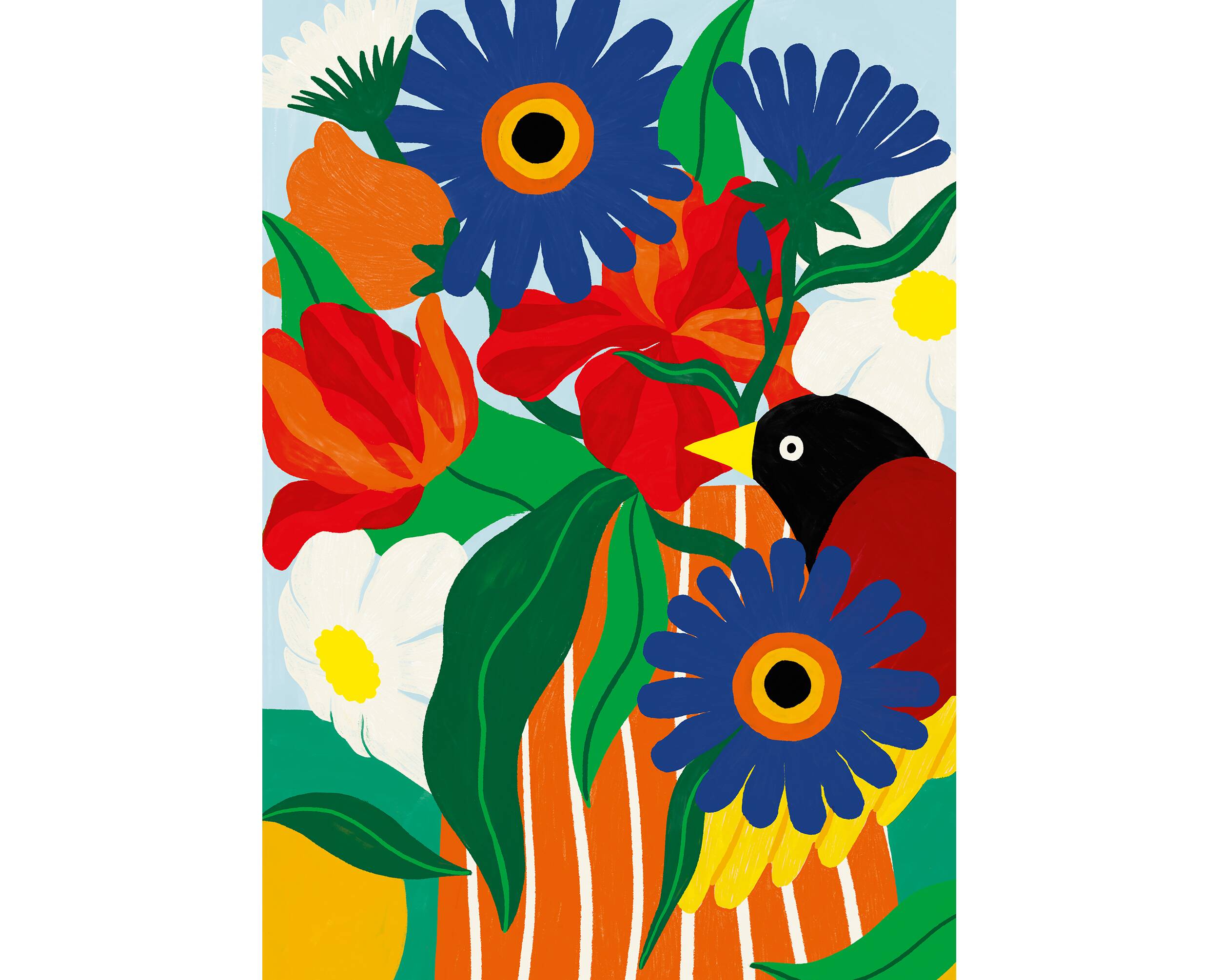 Orange - a4 illustration