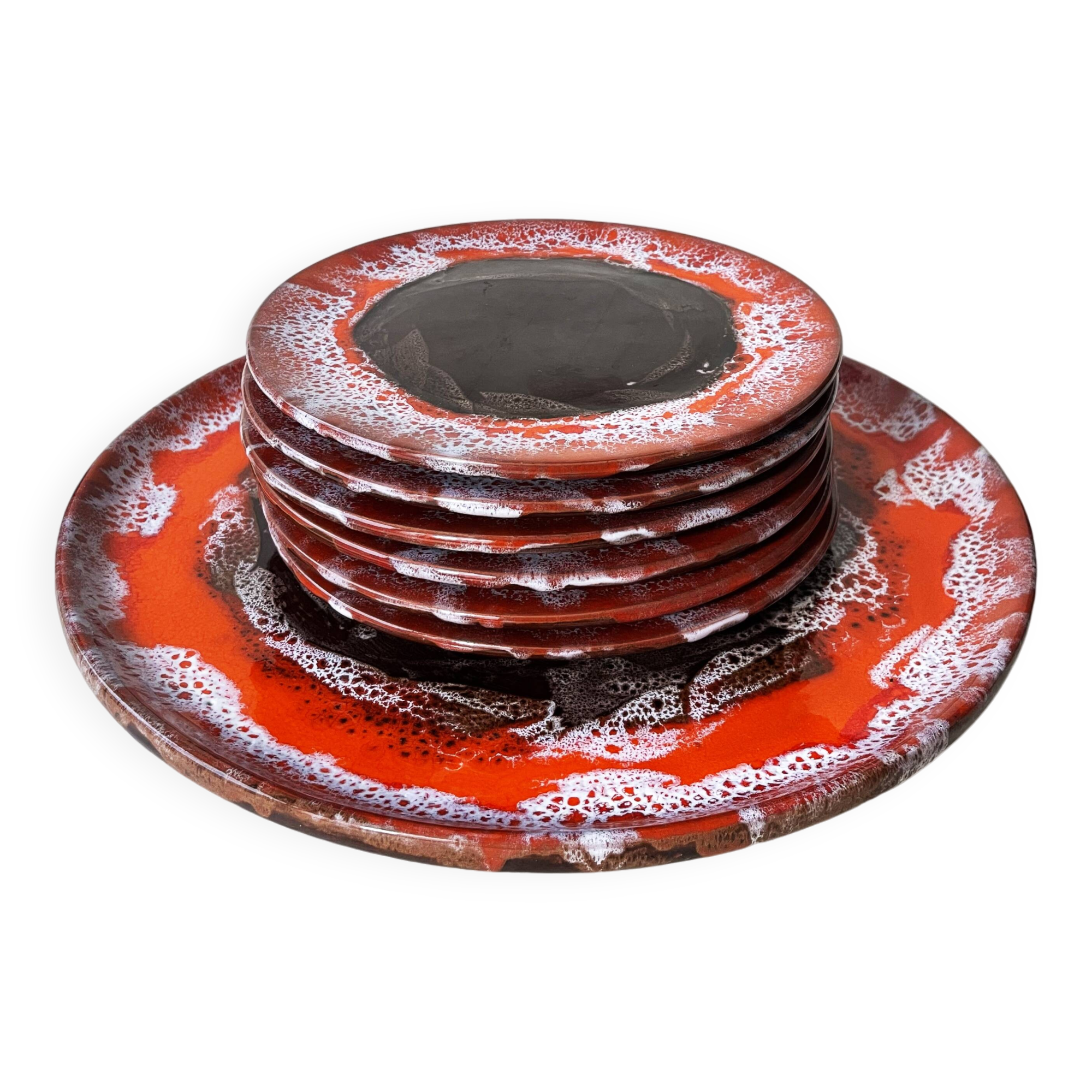 Service à Dessert en Céramique