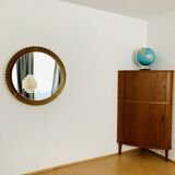 Miroir XXL lumineux de style moderne du milieu du siècle