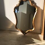 Gilded mirror louis XV H style:82cm