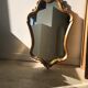 Gilded mirror louis XV H style:82cm