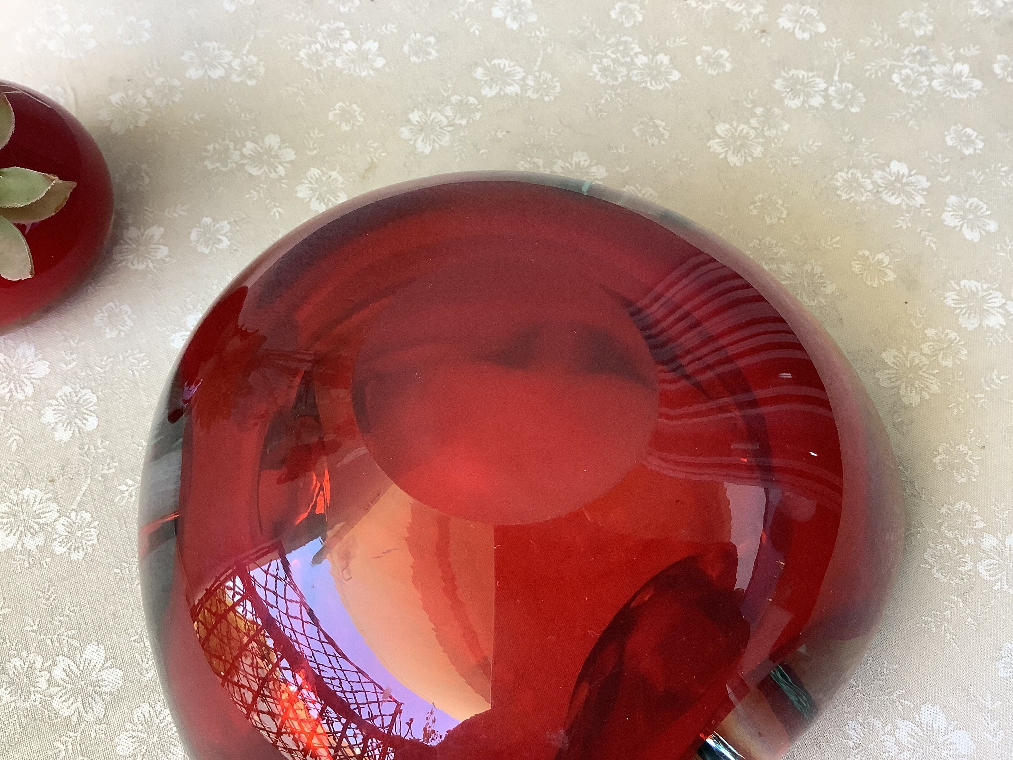 Cendrier Murano Sommerso vintage