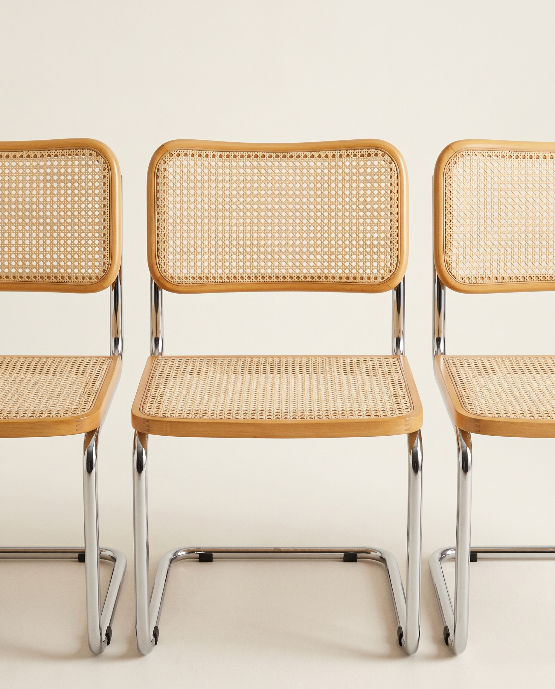 4 original Breuer chairs — made in Italy, 1993.