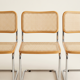 4 original Breuer chairs — made in Italy, 1993.