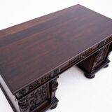 Antique desk from the late 19th century, Western Europe.