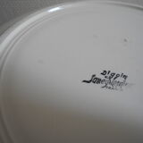 Sarreguemines old french basin earthenware basin