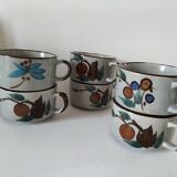 Large stoneware mugs