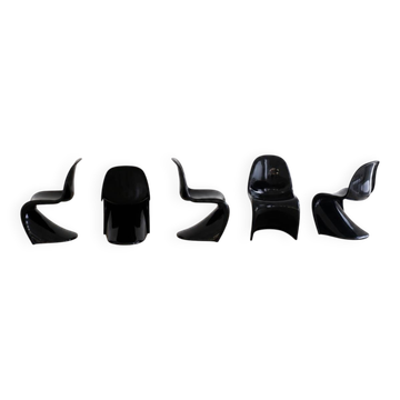 Panton chairs by Verner Panton for Herman Miller / Fehlbaum, 1971