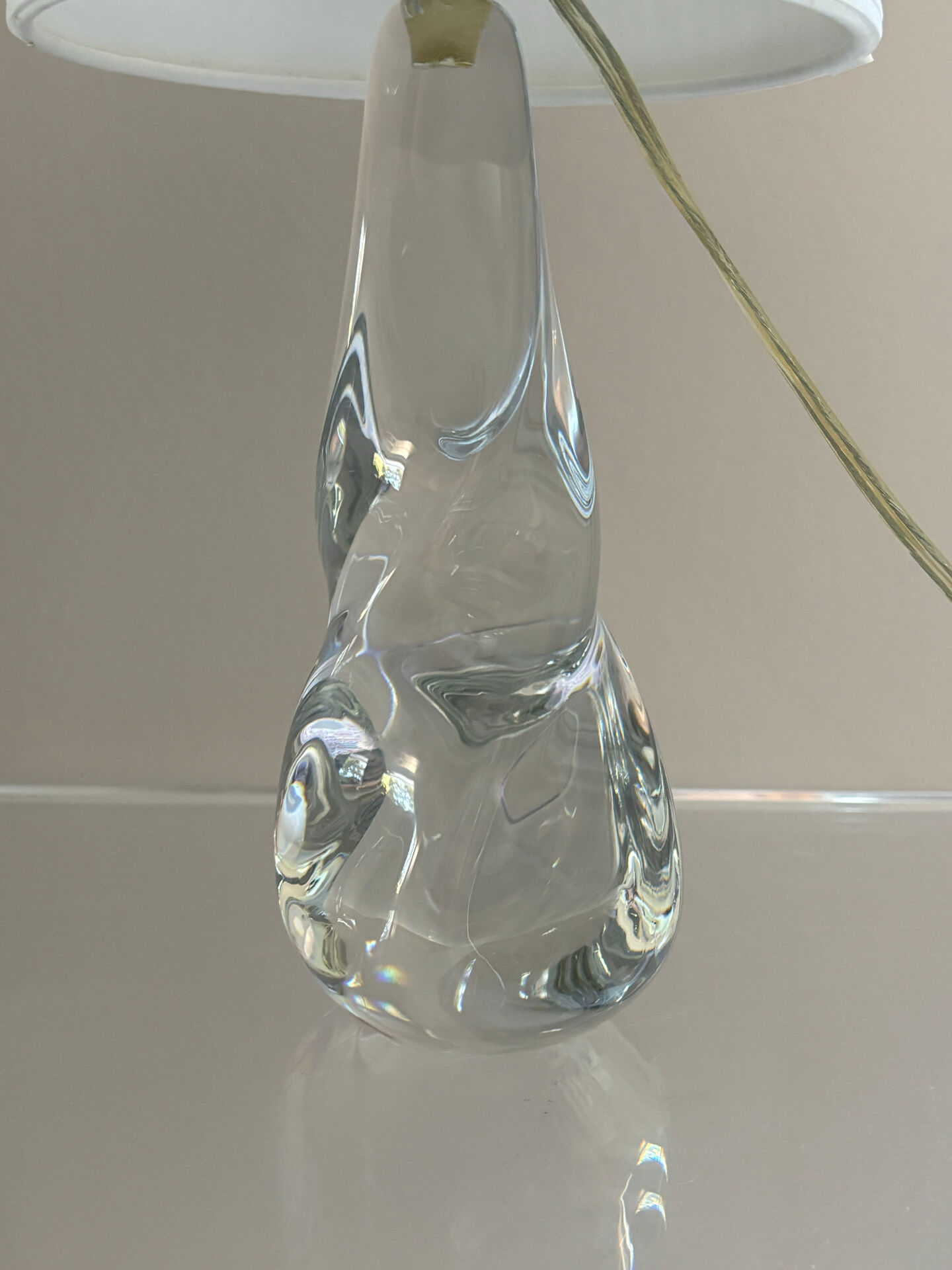 Crystal lamp Schneider France