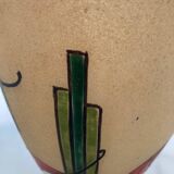 Art deco vase 1930 DE Leune signed