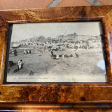 Set of 4 old postcard frames