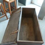 Solid wood chest