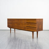 60s walnut sideboard, restored, 200cm