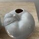 Duo of porcelain apple soliflores