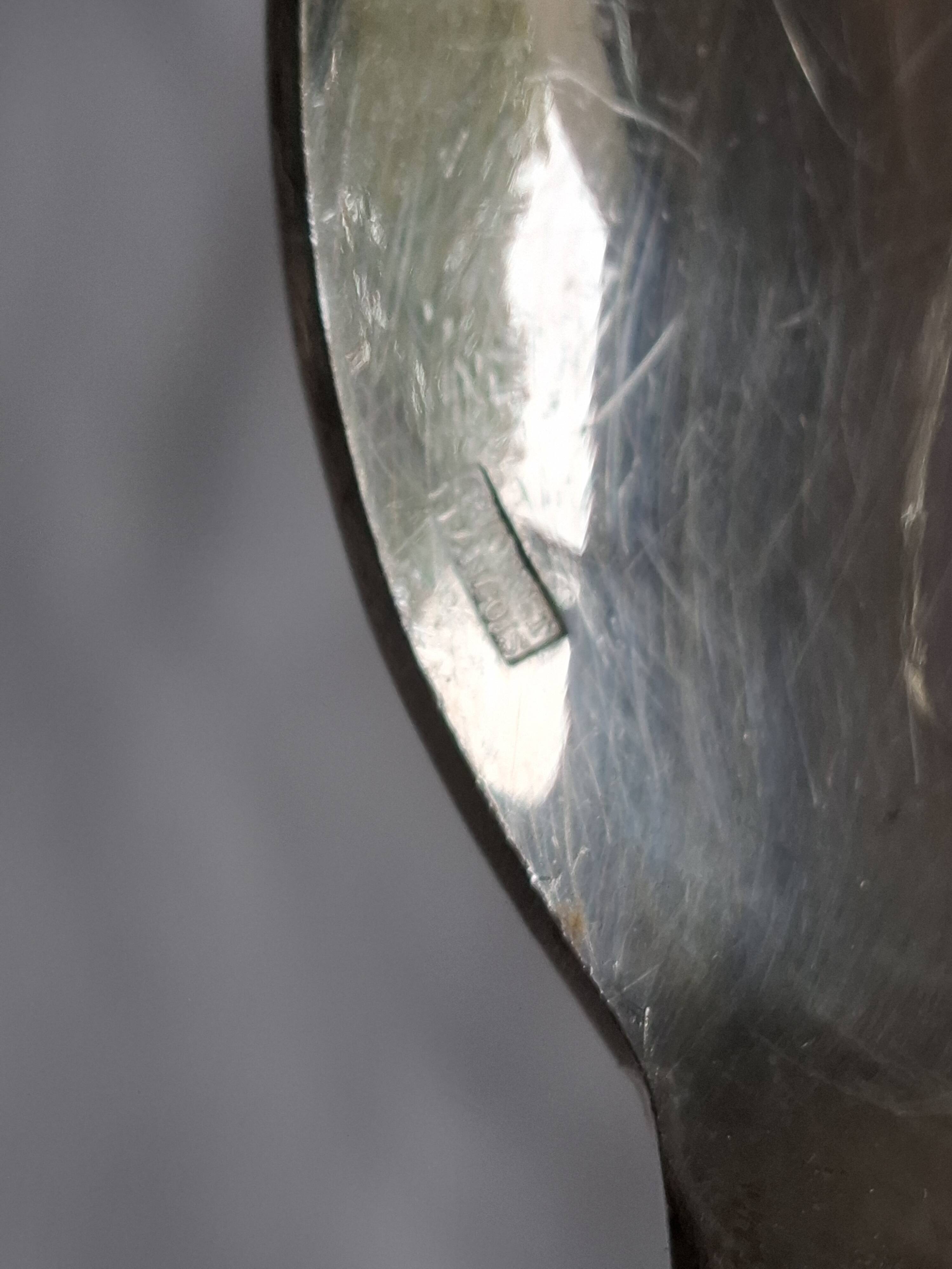 12 single-plate silver-plated metal cutlery sets, Vieux Paris F. Frionet