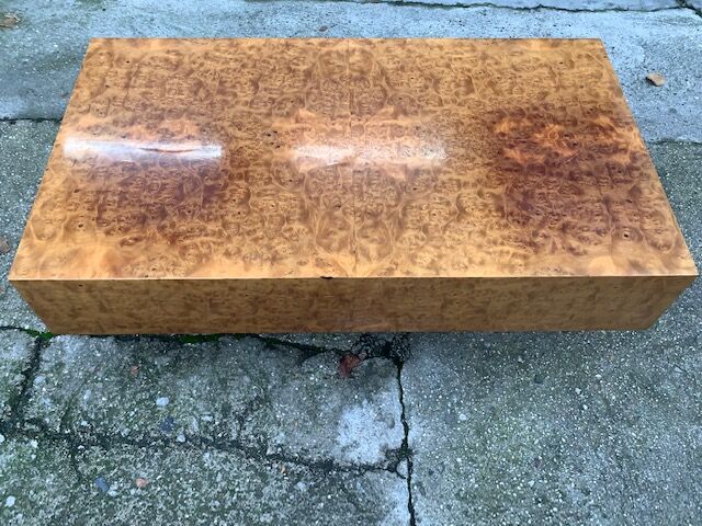 70s wooden coffee table