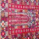 Ancien tapis oriental de prière - 132 x 92cm