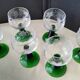 6 white wine glasses from Alsace Arc France