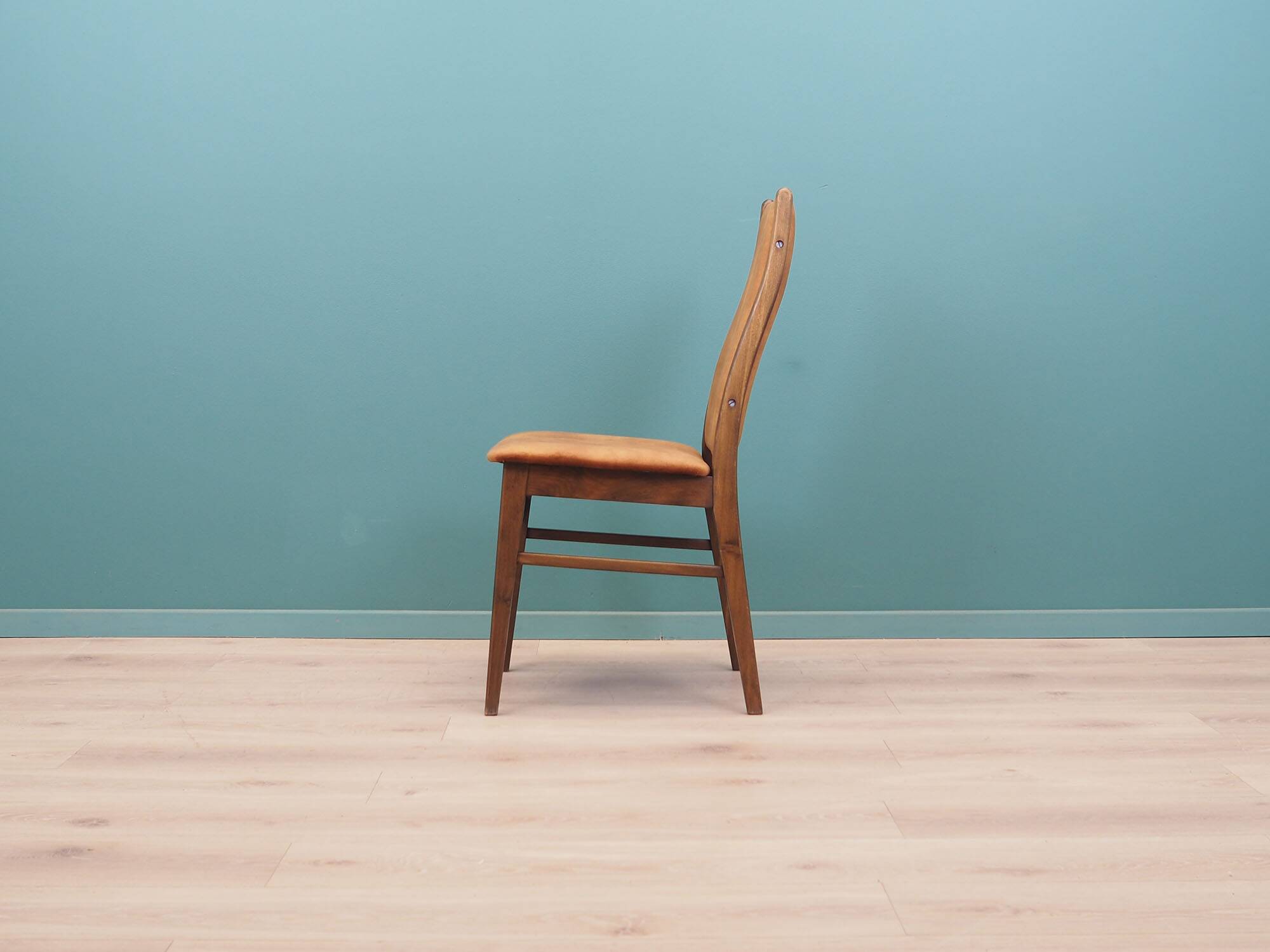 Set of six beech chairs, Danish design, 1960s, production: Denmark