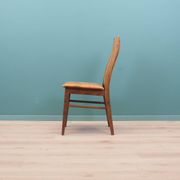 Set of six beech chairs, Danish design, 1960s, production: Denmark