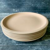 6 plates Jars canteen pink blotter