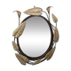 Miroir ovale Holywood regency 60/70's
