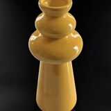 Undulating ceramic vase