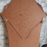 Gilded mirror in wood and stucco 85x53cm