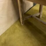 Table de ferme bois brut