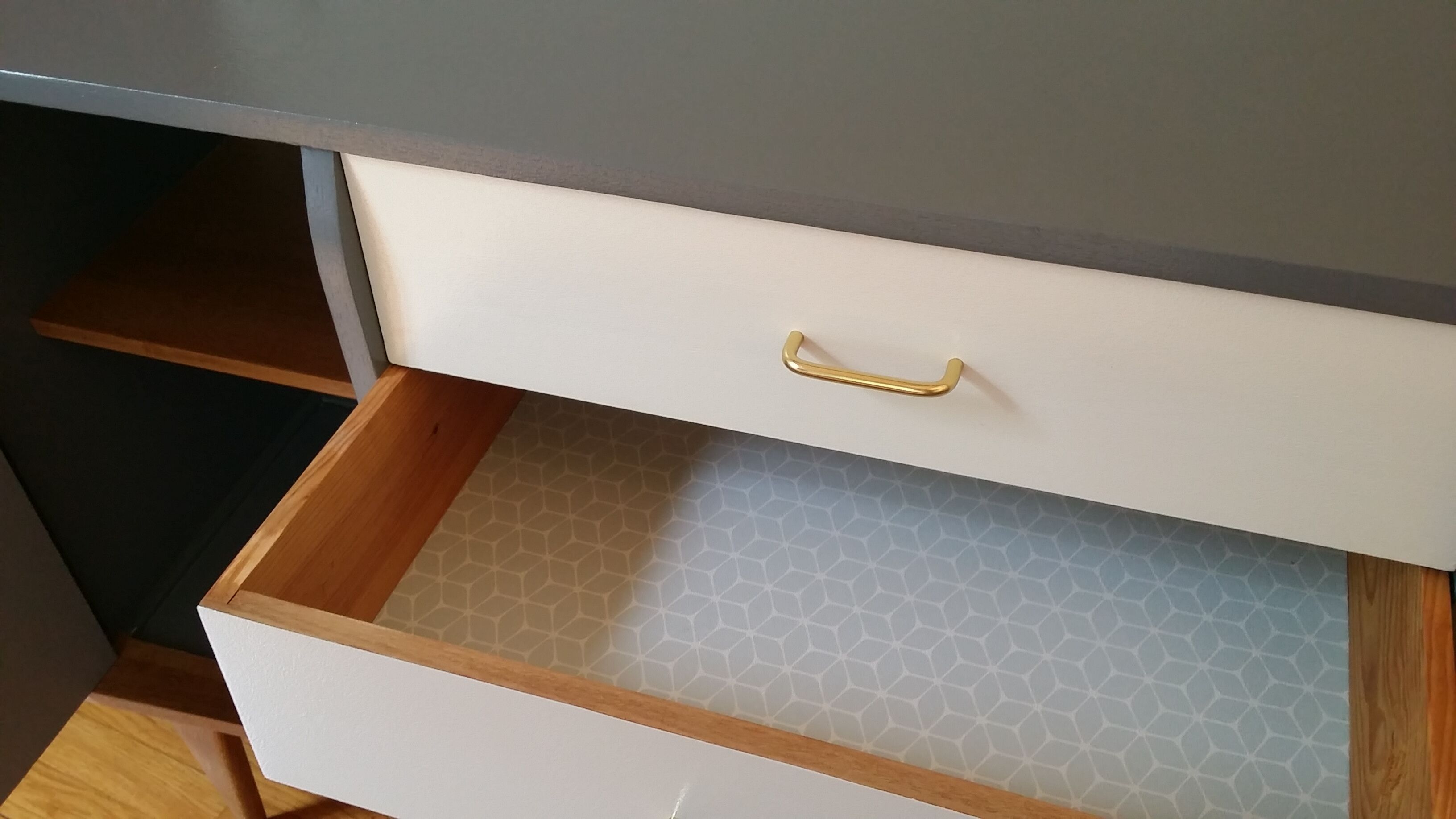 Commode buffet vintage des années 60