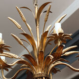 Wheat ear chandelier, 5 fires