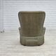 1970s, Danish armchair, green furniture velour.