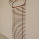 Wall-mounted coat rack in rattan, Czechoslovakia 1960