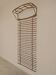 Wall-mounted coat rack in rattan, Czechoslovakia 1960