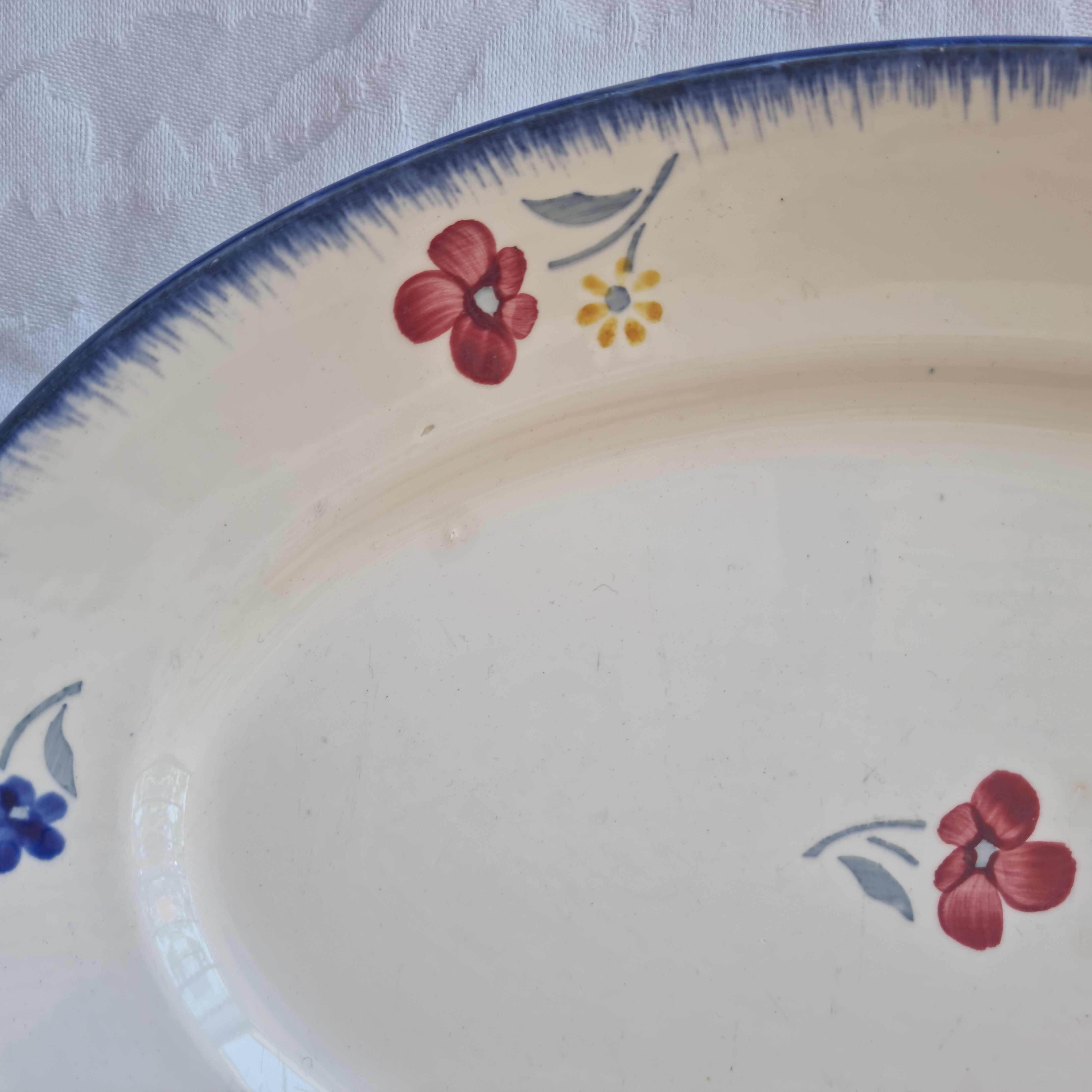 Ovale dish Mary-Lou de Digoin