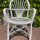 Paire de fauteuil en rotin des années 70 suédois
