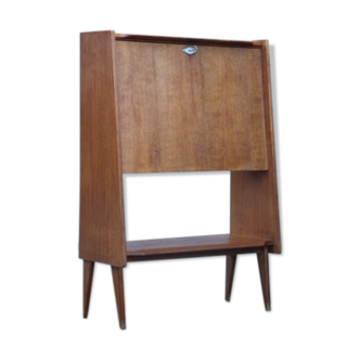 Secrétaire design Roger Landault chêne 1950