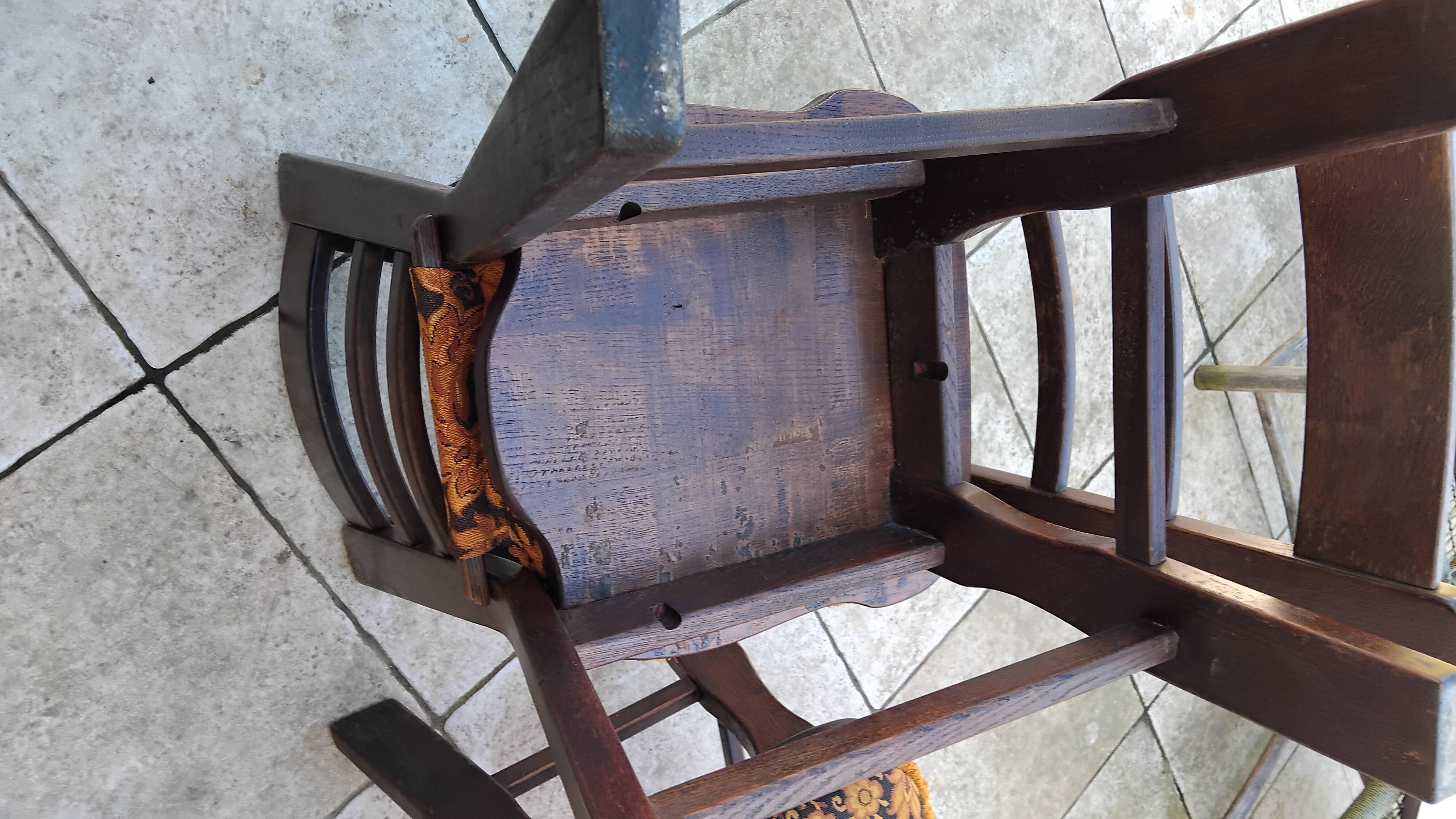 6 vintage brutalist chairs from the 1950s.