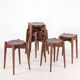 Set of 6 Japanese stools
