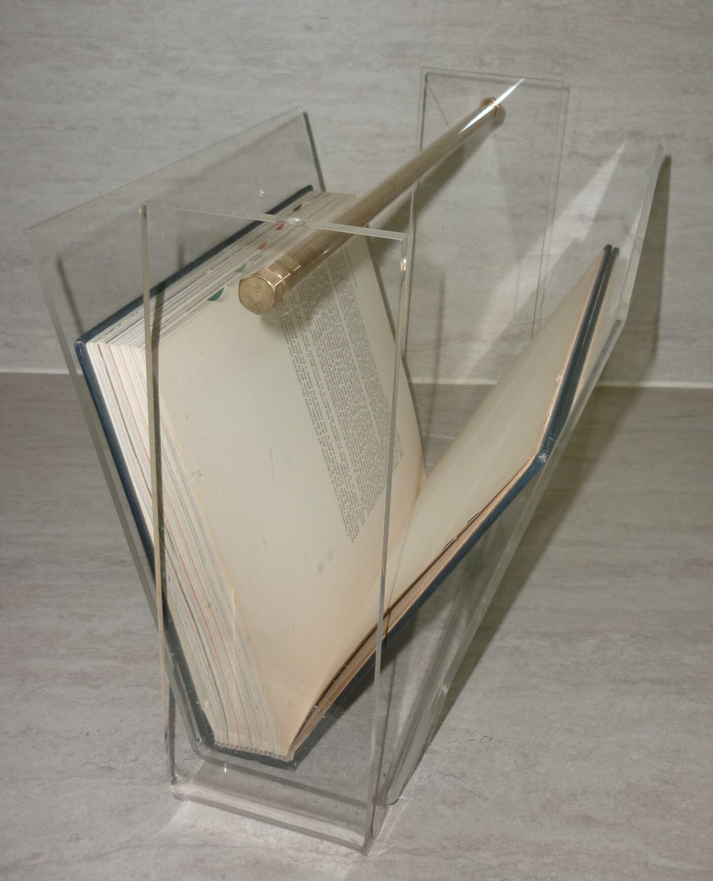 Magazine holder by David Lange 1970s