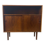 Vintage Scandinavian rosewood sideboard bookcase by Horsens Møbelfabrik, 60s