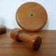 Danish Teak Hooks, 1960s, Set of 2