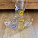 Service à eau ou orangeade vintage 6 verres et carafe