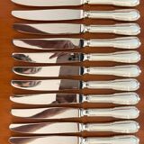 Christofle Chinon 12 table knives 24.5 cm