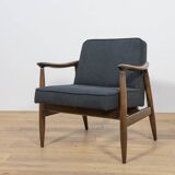 Mid Century Modern GFM-87 Armchair by Juliusz Kedziorek for Gościcińskie Fu