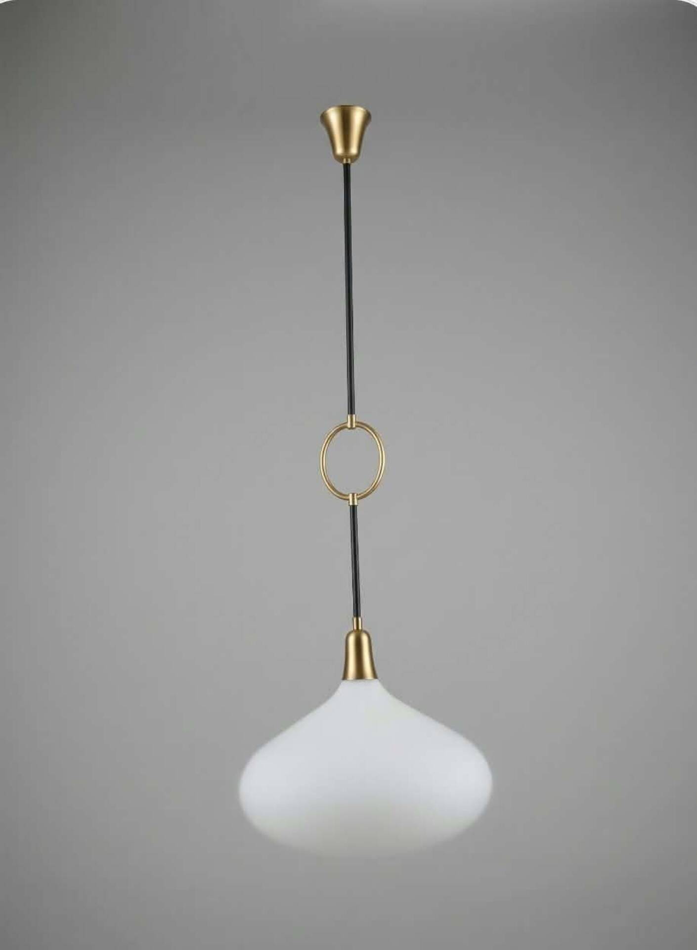 Suspended lamps Attrib Stilnovo.