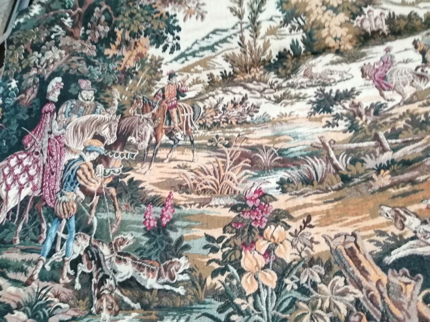 Beautiful jacquard hunting tapestry by Bobyrug