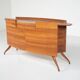 Mid-Century Oval Sideboard by Ceccotti Collezioni